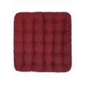 Подушка Уют Премиум с массажным покрытием с гречневой лузгой, красная Smart Textile 