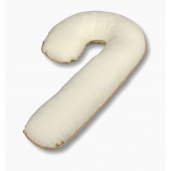 Подушка для беременных J с искусственным лебяжьим пухом Alvitek с наволочкой