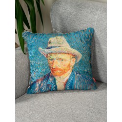 Декоративная подушка на диван Ван Гог Автопортрет
