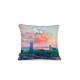 Декоративная подушка на диван "Деко" Розовое облако Анри Эдмон Кросс